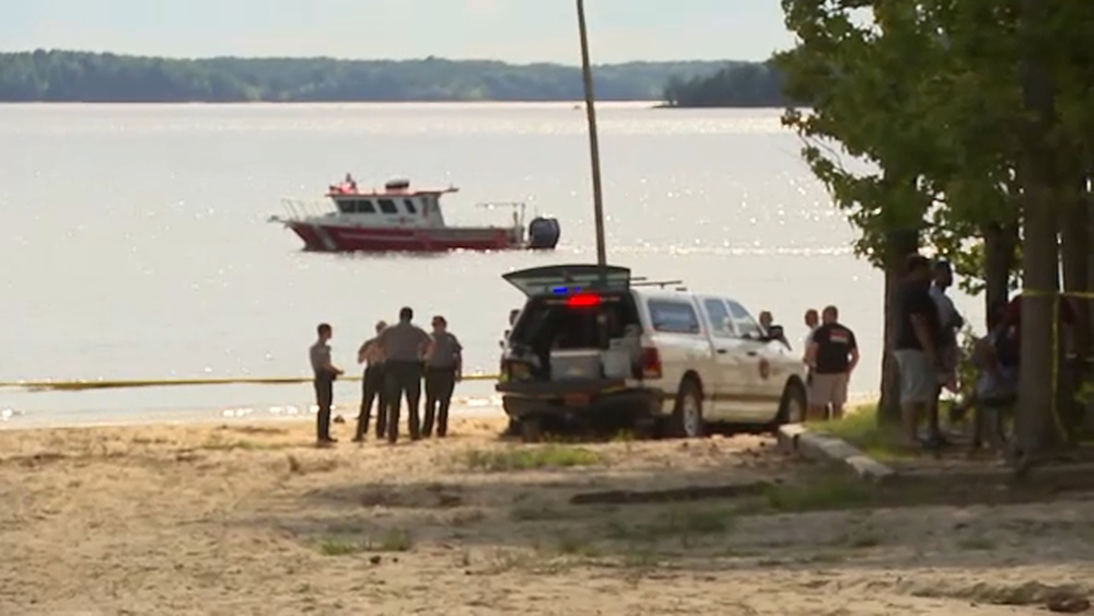 Search underway for missing swimmer at Falls Lake