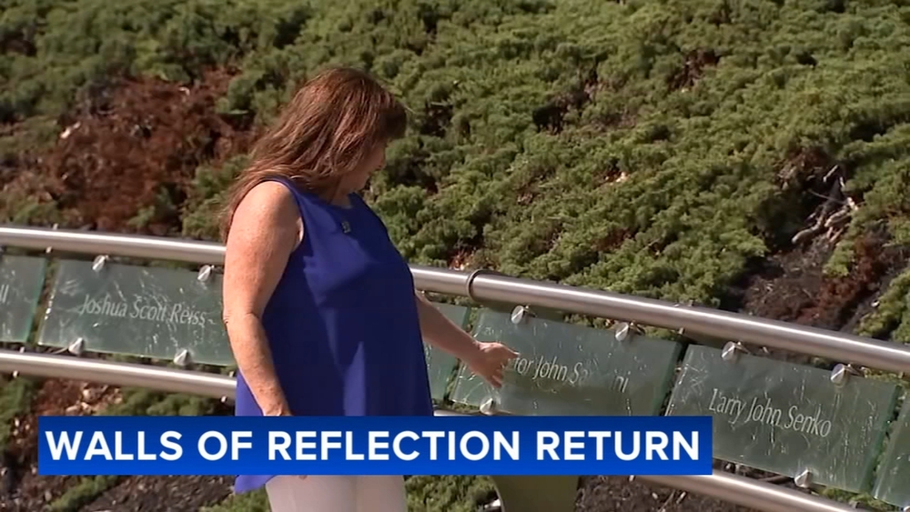 Walls of Reflection return to Bucks County 9/11 memorial
