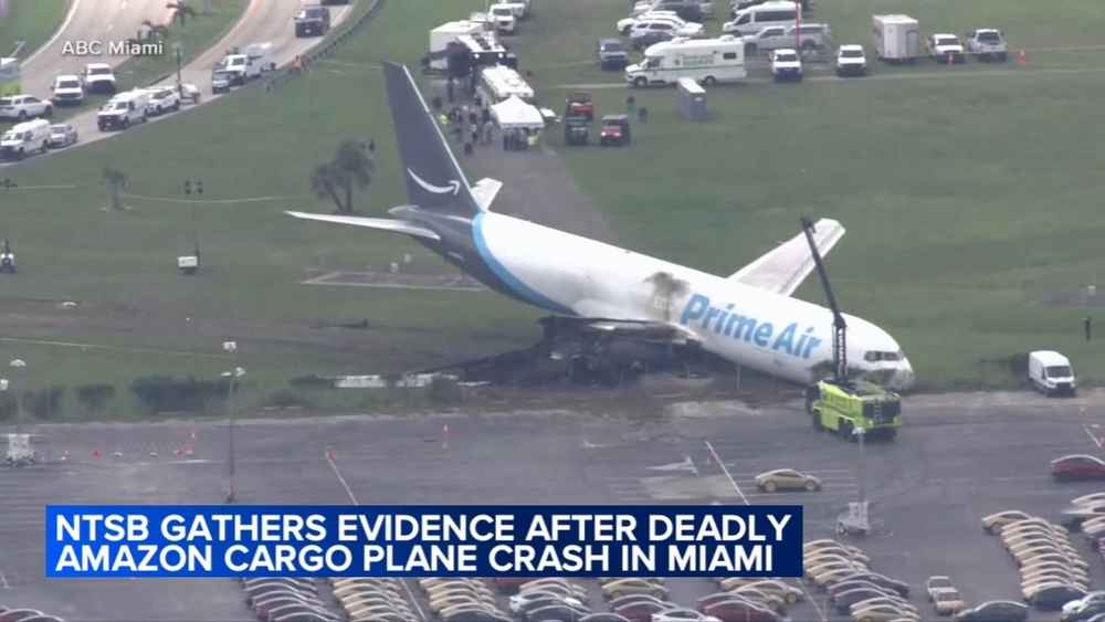 NTSB chair calls Miami Amazon cargo plane crash scene 'devastating'
