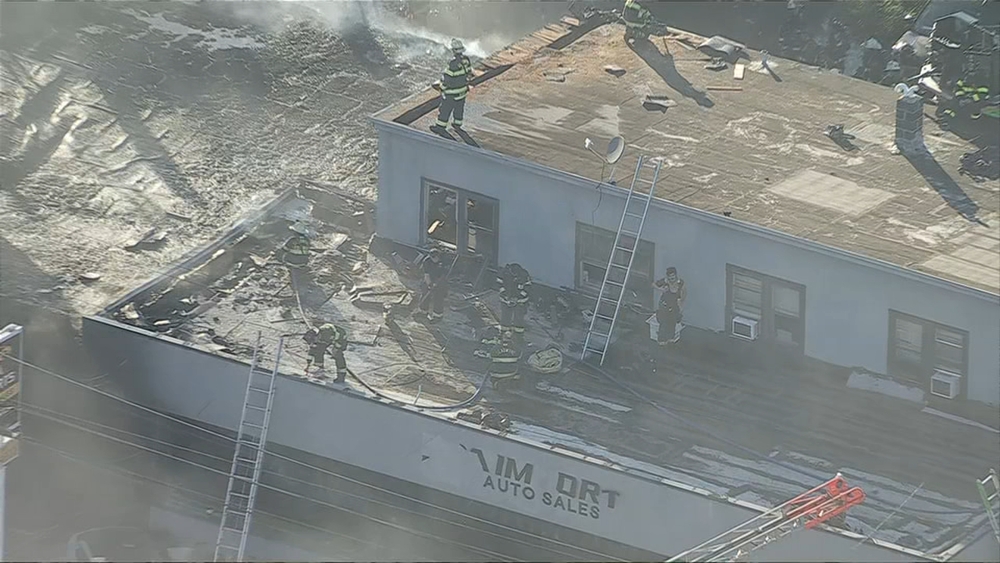 Multi-alarm fire damages car dealership in Montgomery County