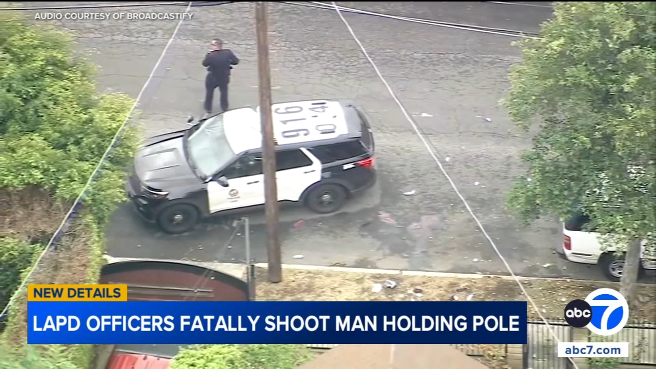 LAPD officers shoot person allegedly armed with tree trimmer in Boyle Heights