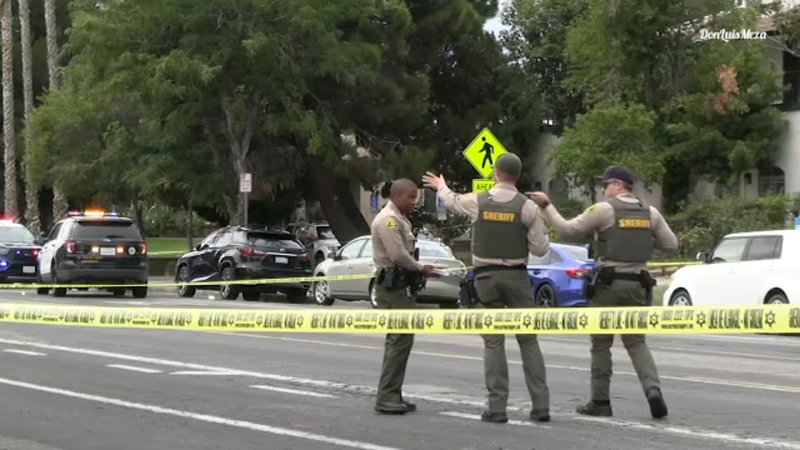 Suspect hospitalized after being shot by sheriff's deputies in Lancaster