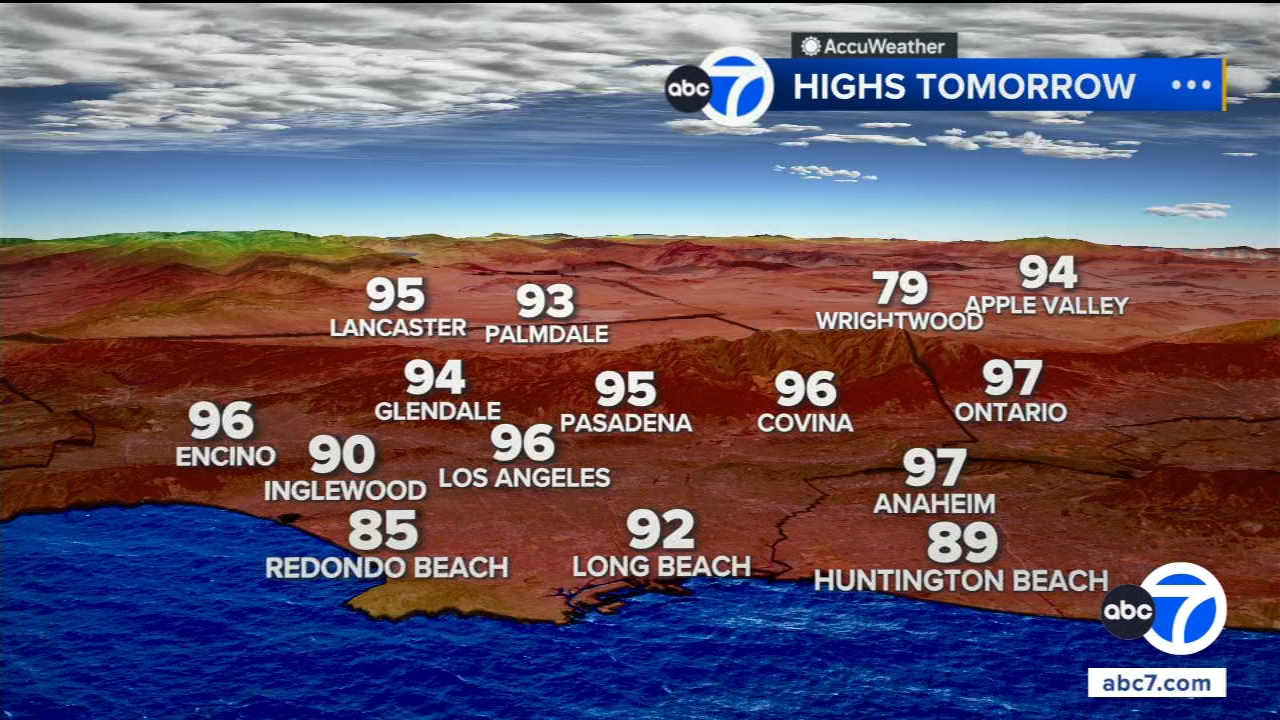 Hot, humid conditions remain as showers from Marie move out of SoCal