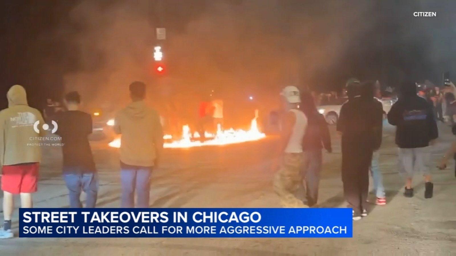 No arrests after Labor Day weekend 'street takeovers' involving fire, fireworks; ald. calls for more
