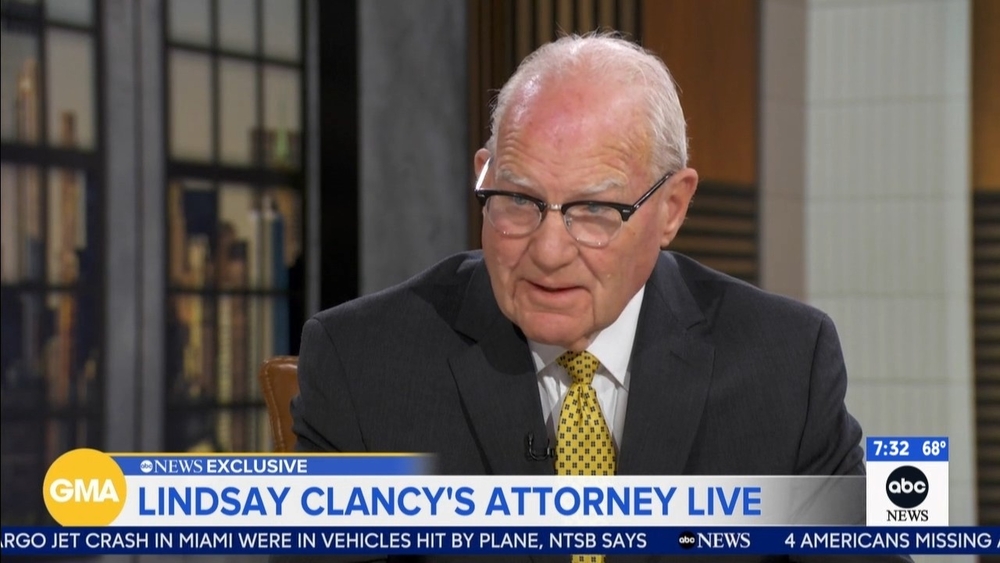 Lindsay Clancy's attorney Kevin Reddington asks Trump for pardon after mistrial