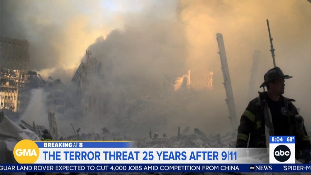 FBI official warns 9/11 is still inspiring terrorists 25 years later