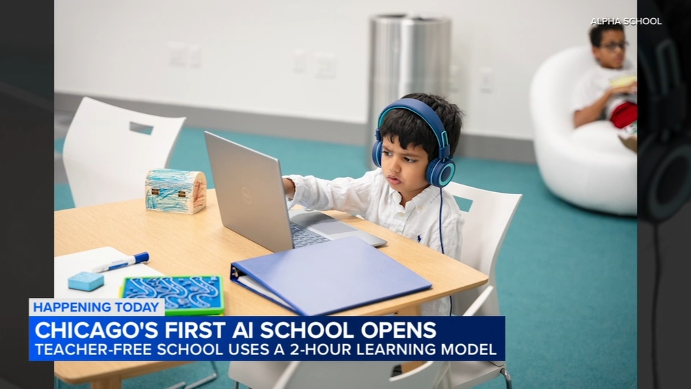 Chicago's first AI, teacher-free school opens
