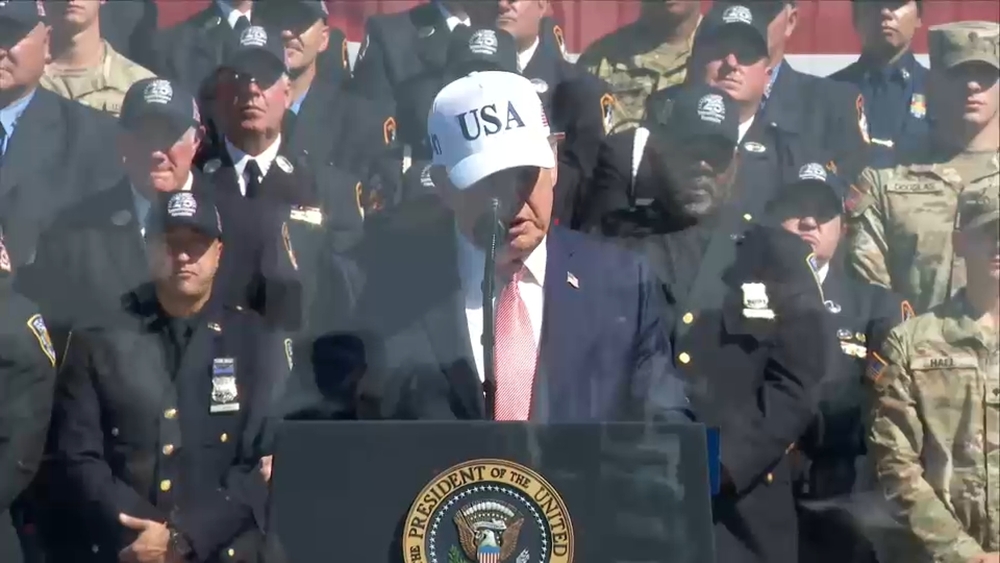 Trump hosts first responders in Washington ahead of September 11 anniversary