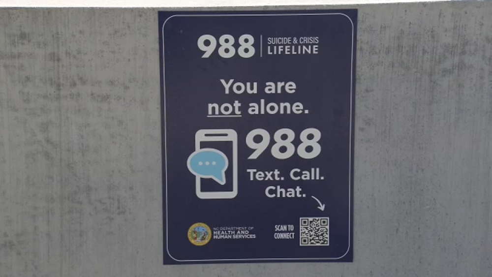 New 988 signs posted to expand awareness of mental health support