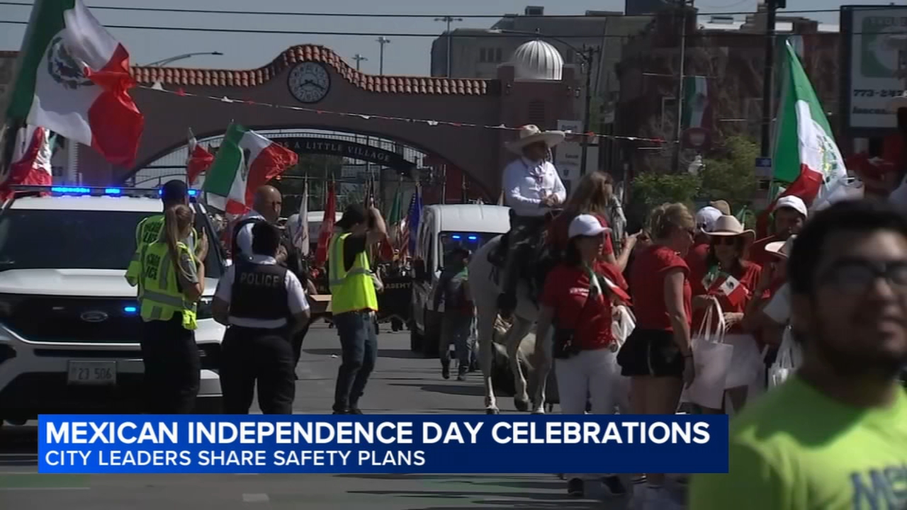 Chicago leaders share safety plans for Mexican Independence Day celebrations