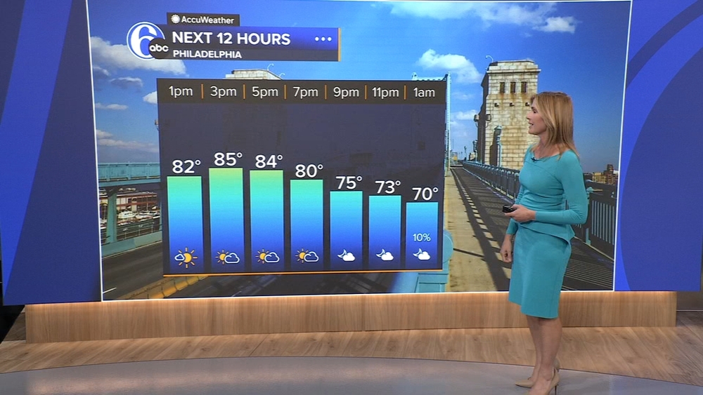 AccuWeather: Mostly sunny, pleasant today