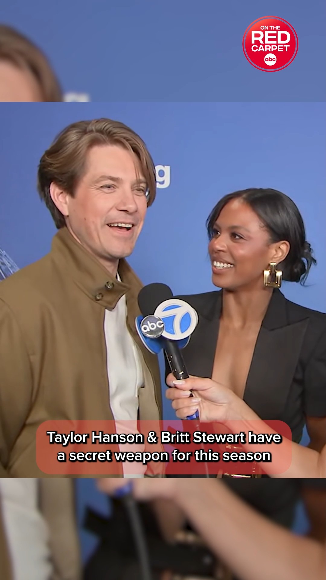 Taylor Hanson & Britt Stewart head into "DWTS" with a secret weapon