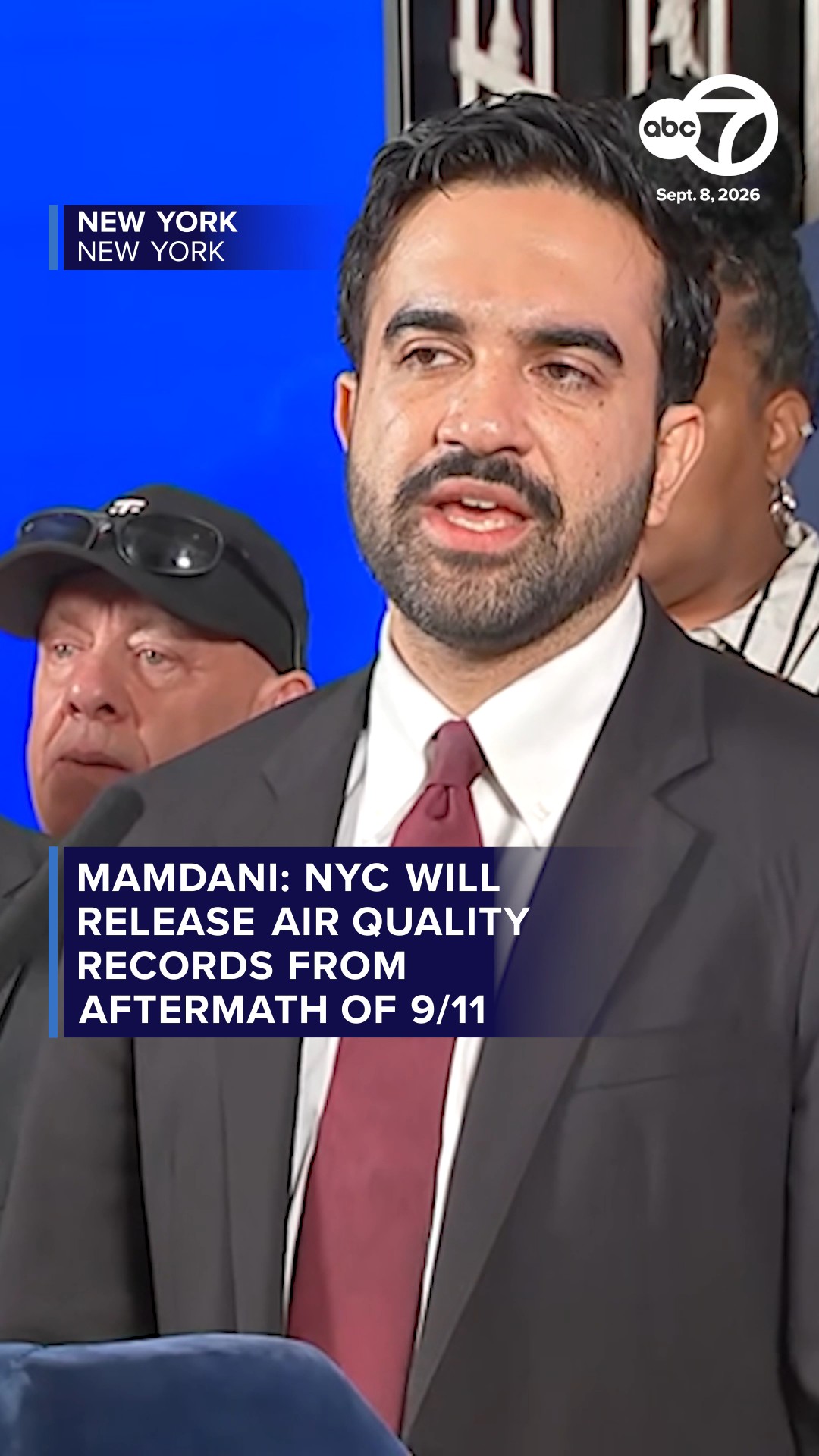 Mamdani: NYC will release air quality records from aftermath of 9/11