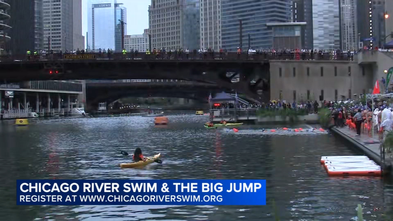 'The Big Jump' to kick off 2026 Chicago River Swim