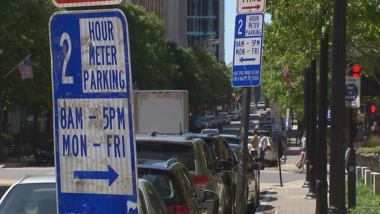 Where's the worst place in Raleigh to park