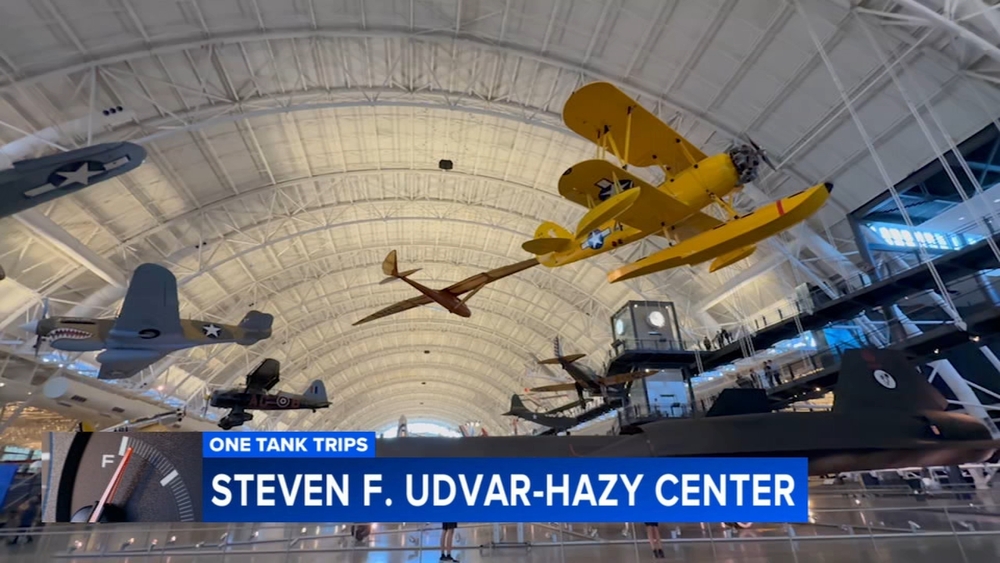 Discover aviation history at the Steven F. Udvar-Hazy Center