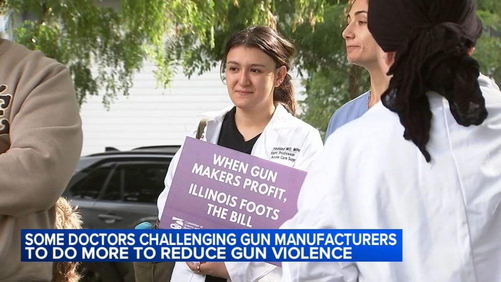 Doctors want firearm manufacturers to help cover gun violence costs