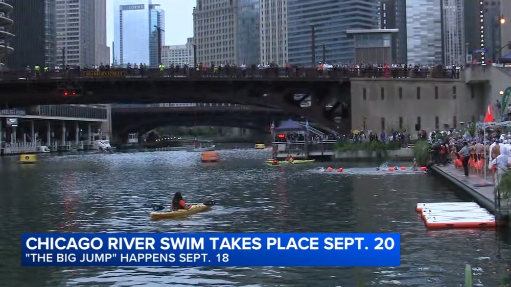 ABC7 to livestream Chicago River Swim special on Sunday, Sept. 20