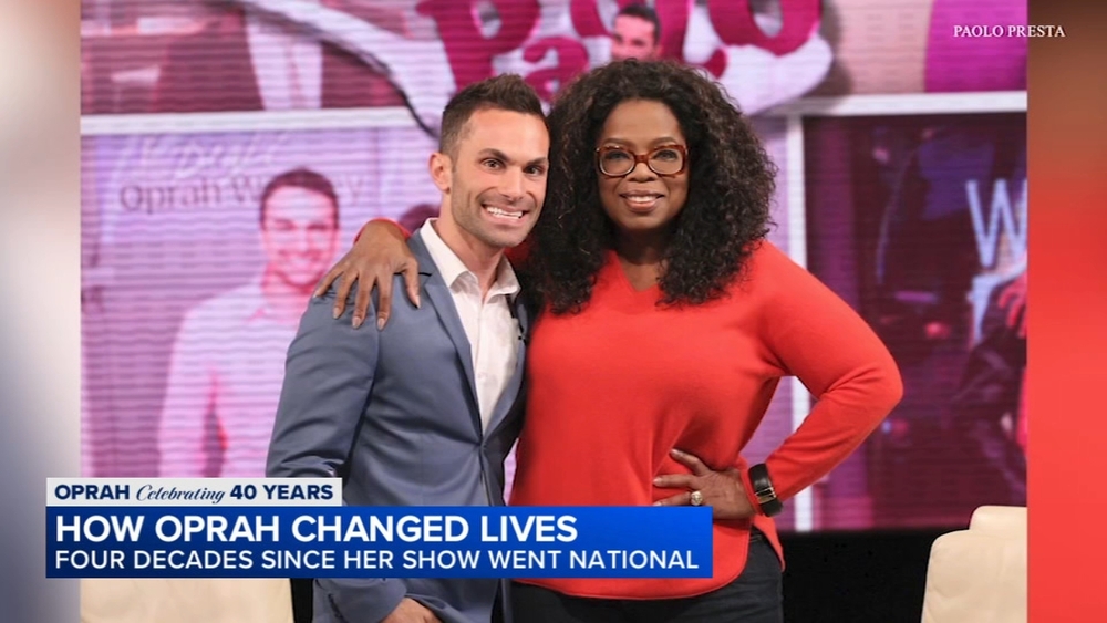 How Oprah has changed lives 4 decades since her show went national