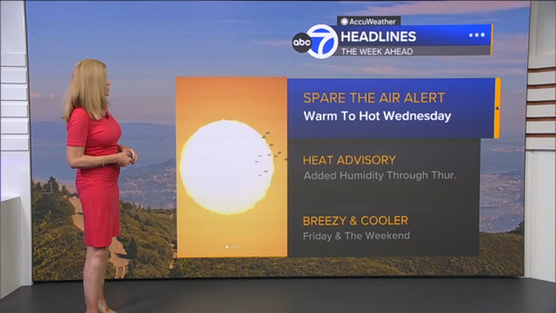 AccuWeather Forecast: Heat, coastal flood advisories in place