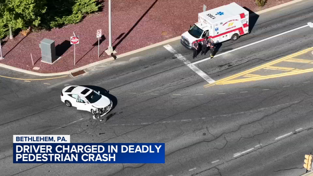 Driver charged in deadly Bethlehem pedestrian crash