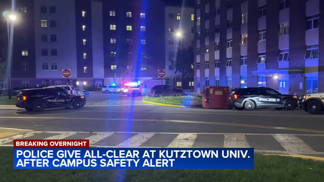 Kutztown University given all-clear after campus safety alert