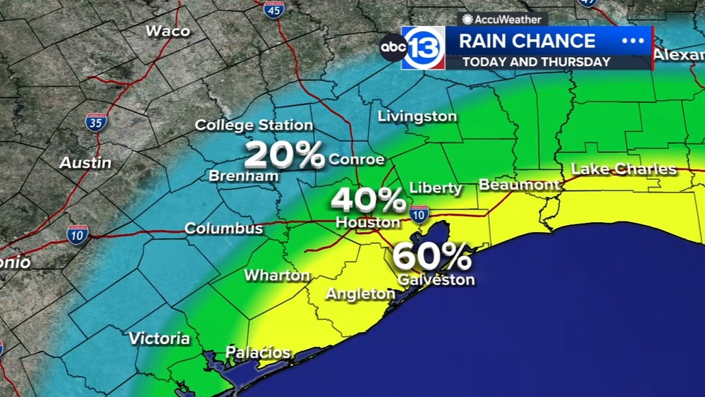 Tropical moisture brings more chances for needed rainfall Wednesday