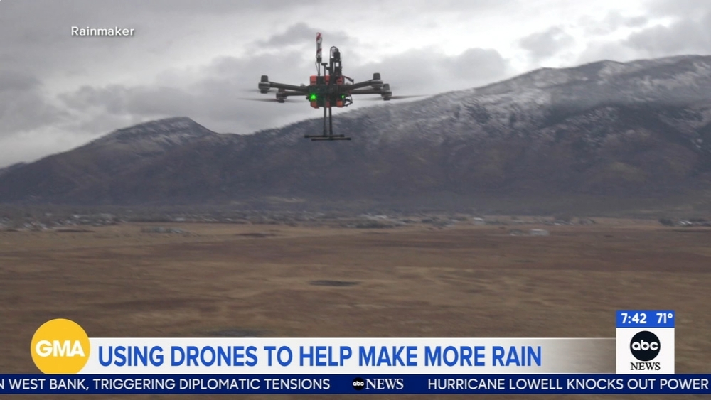 How scientists are using drones to help make more rain