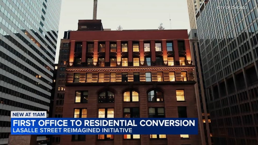 First office-to-residential conversation completed in Loop