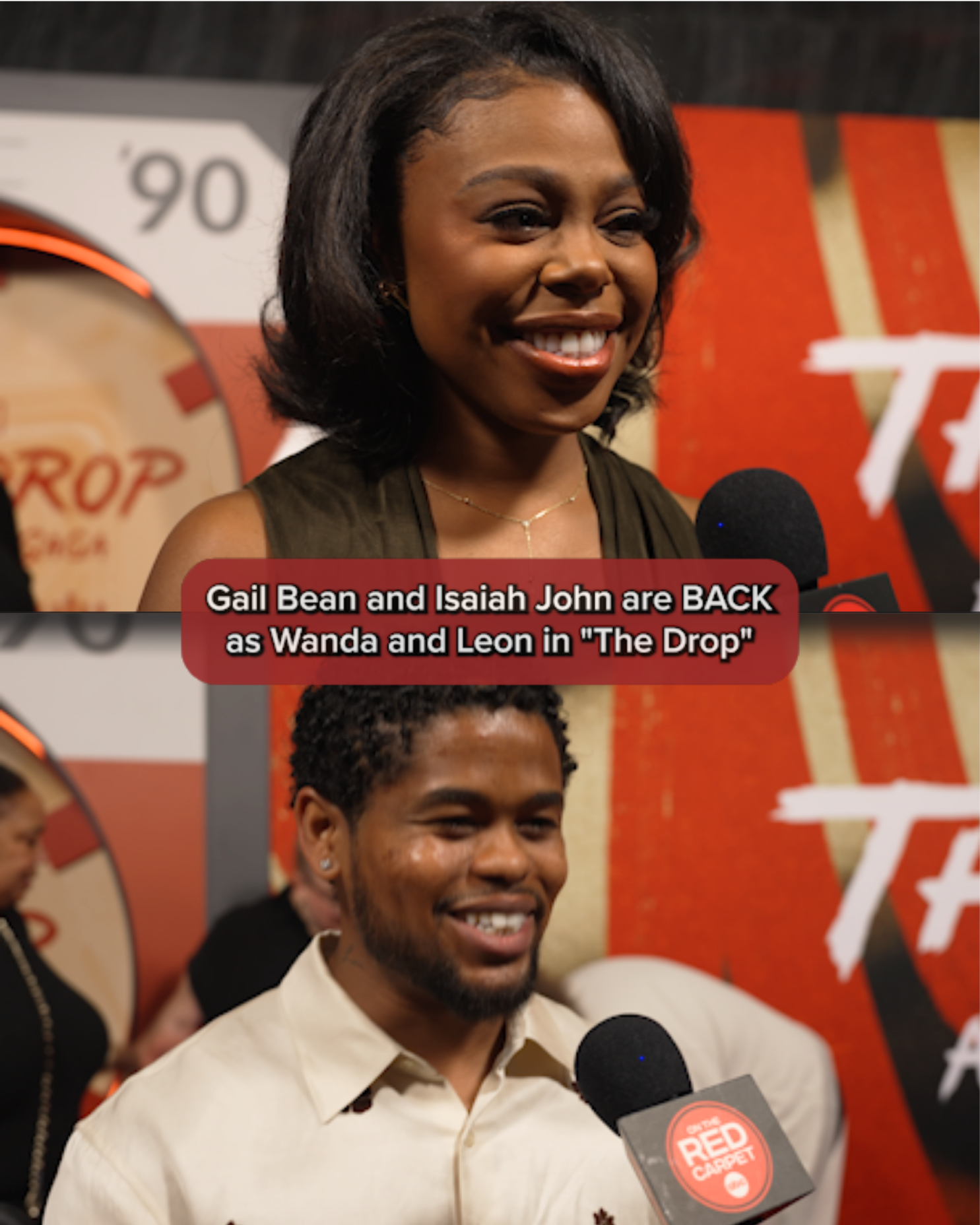 Gail Bean and Isaiah John are BACK as Wanda and Leon in "The Drop"
