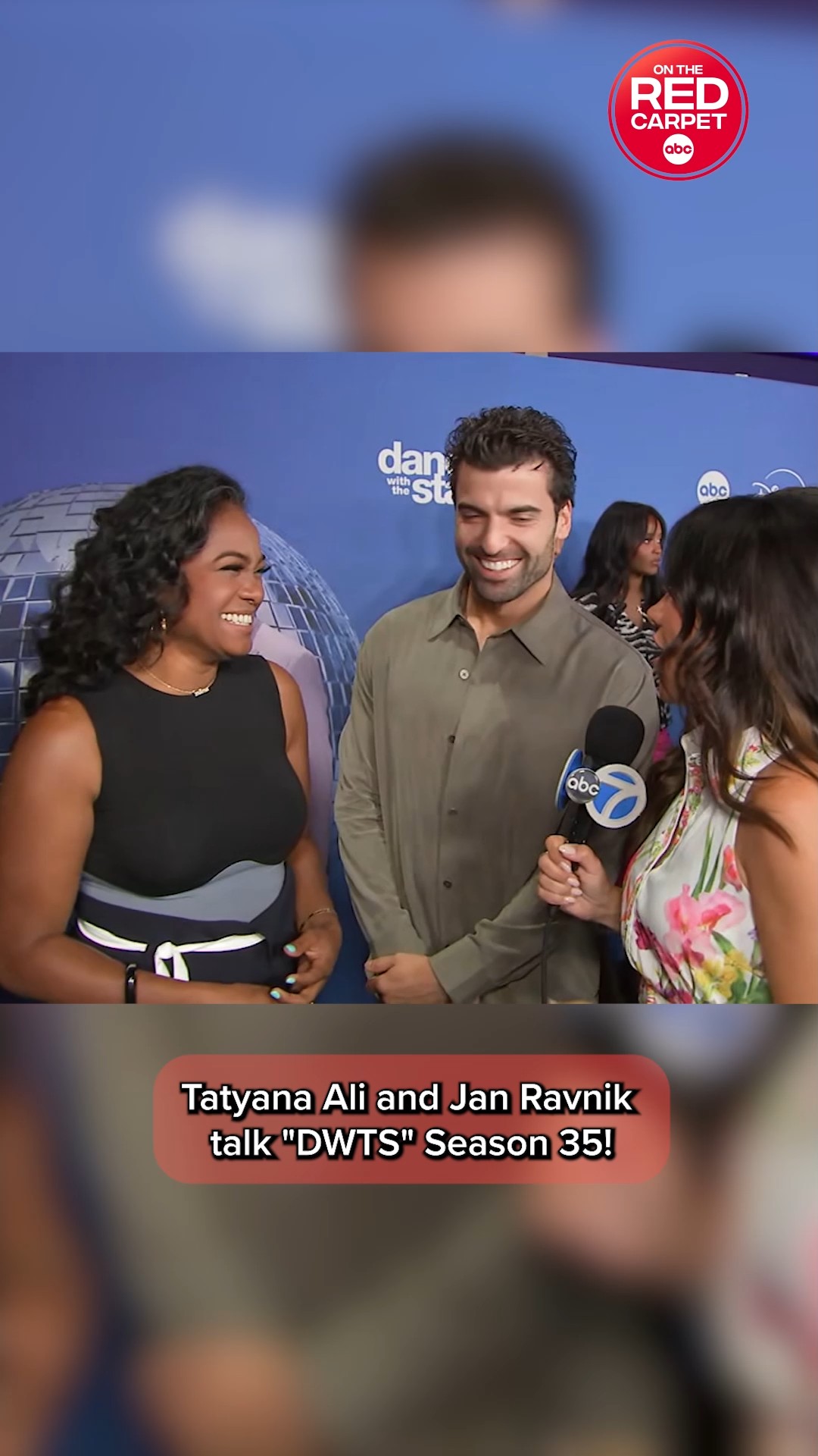 Tatyana Ali and Jan Ravnik talk "DWTS" Season 35!