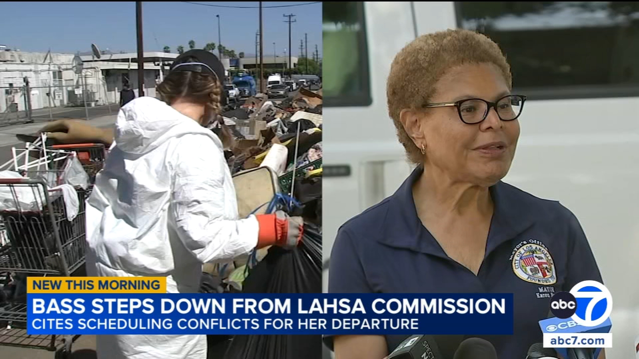 LA Mayor Karen Bass stepping down from LAHSA commission