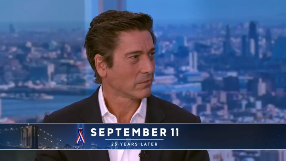 ABC News anchor David Muir talks September 11th 25th anniversary