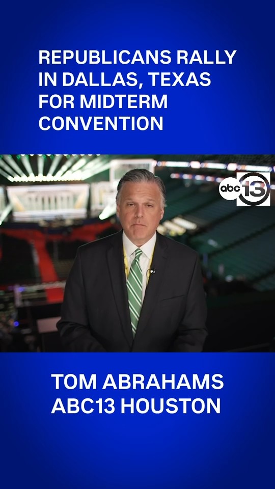 Republicans rally in Dallas, Texas for Midterm Convention