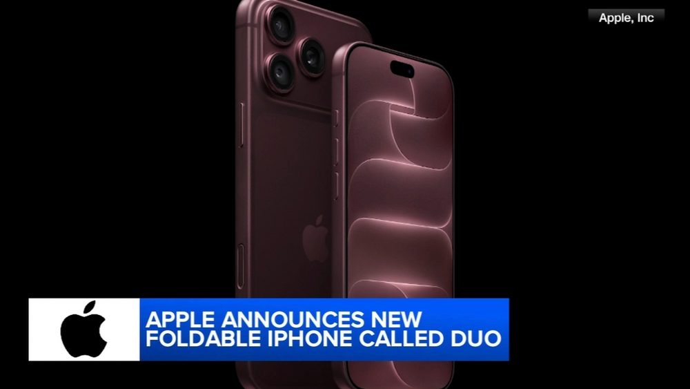 Apple unveils new iPhone lineup, including foldable model called Duo