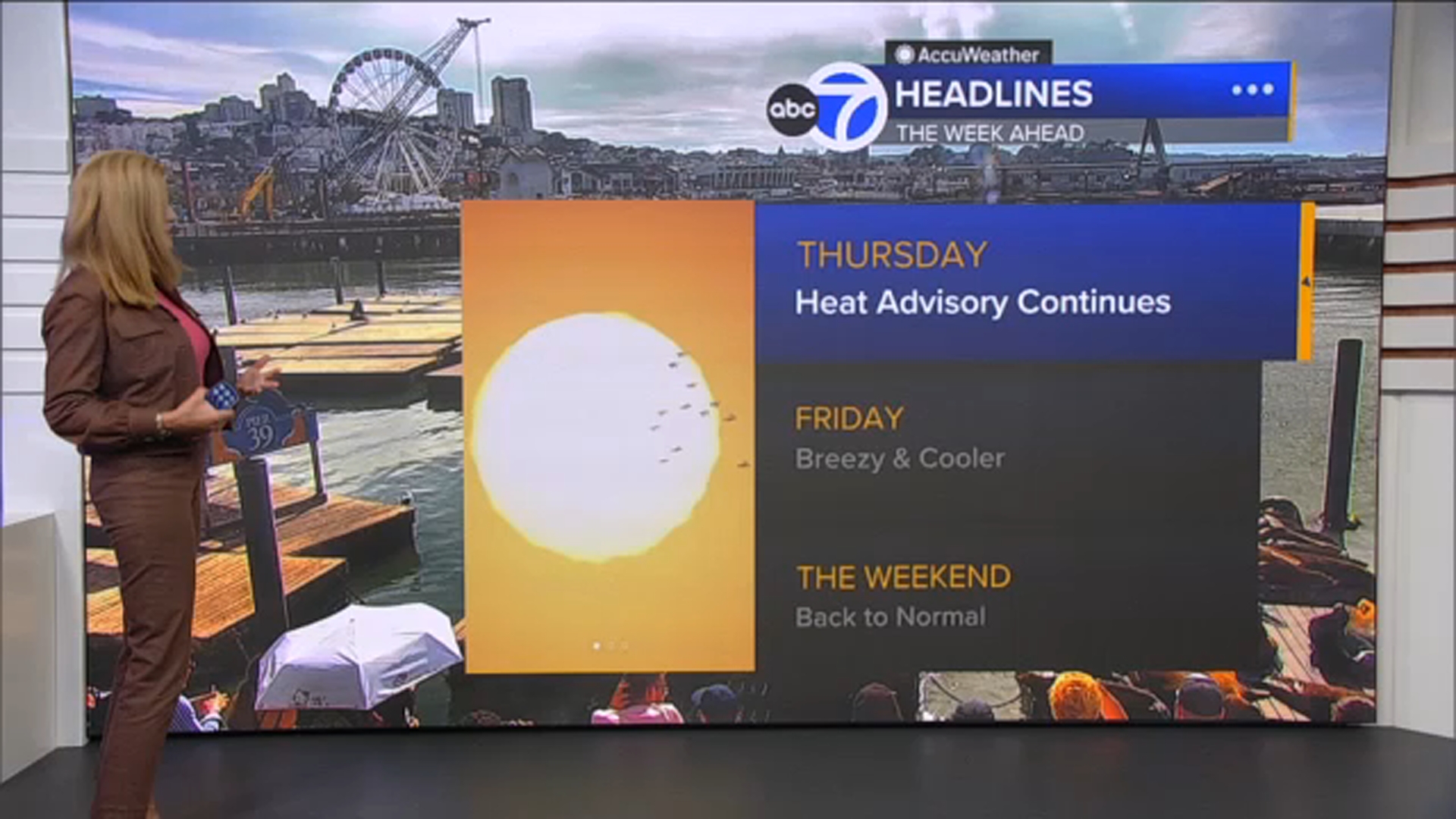 AccuWeather Forecast: Heat Advisory in place until Thursday night