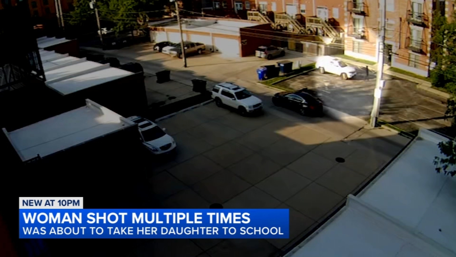 Chicago mom shot multiple times in front of girl before school: Video