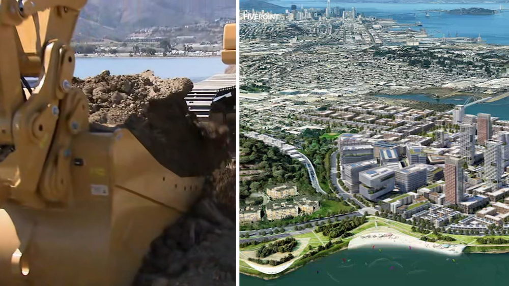 Construction begins to transform SF's Candlestick Park