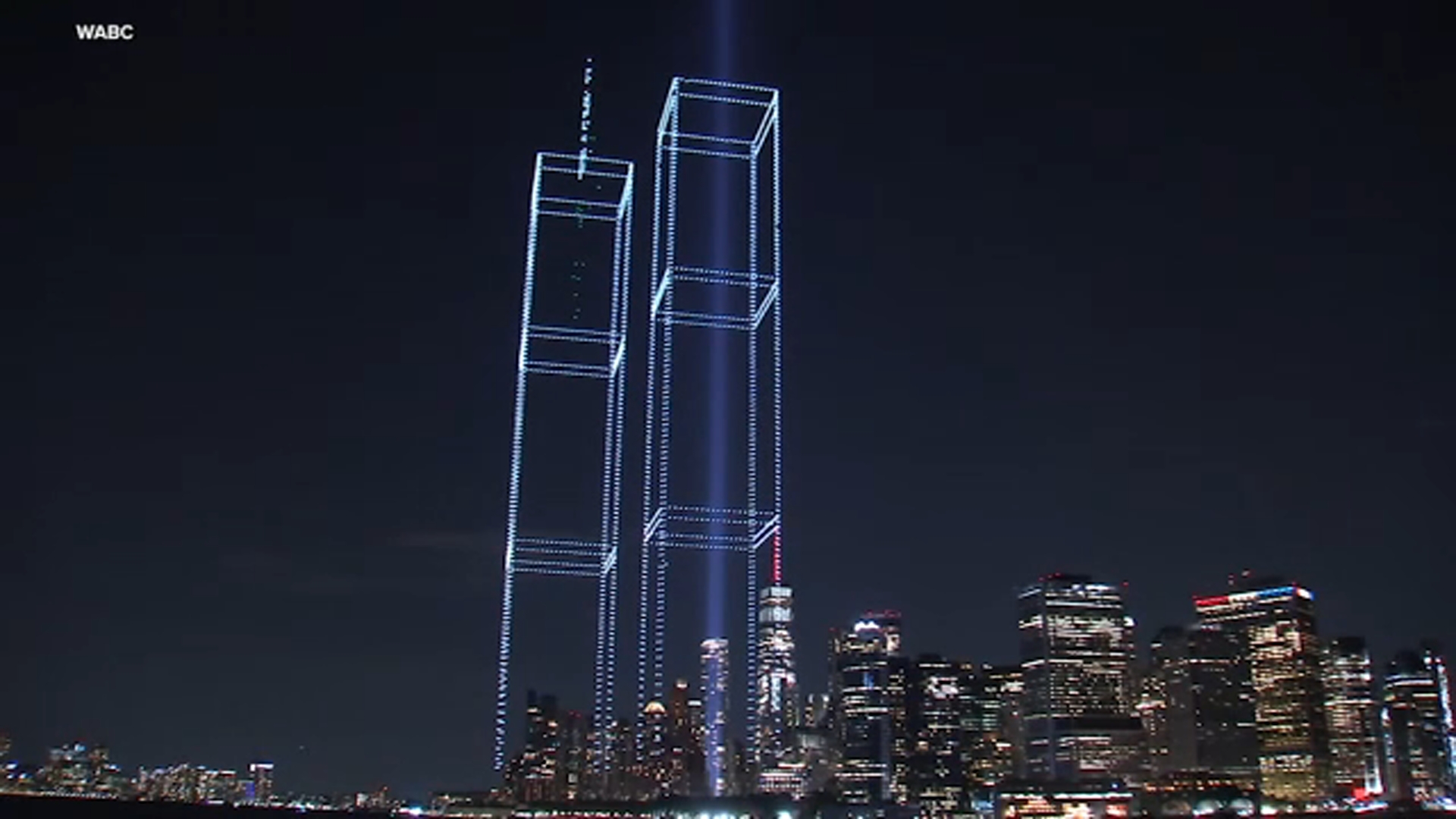 Drones recreate Twin Towers, honor victims ahead of 25th anniversary of 9/11 attacks in New York