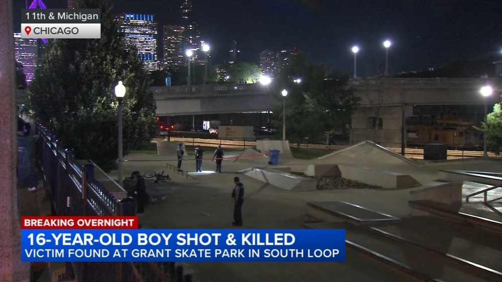 Boy, 16, dies after being found shot at Grant Skate Park: CPD
