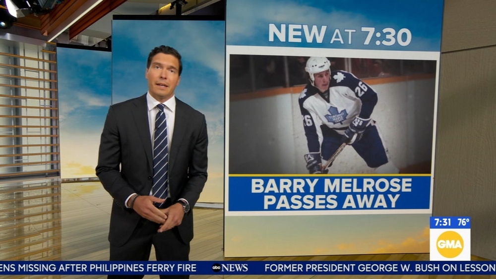 Barry Melrose, hockey player and coach-turned-ESPN analyst, dies at 70