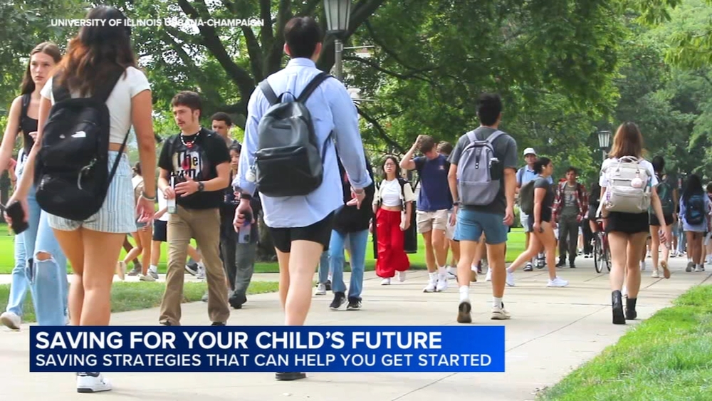 Saving for your child's future
