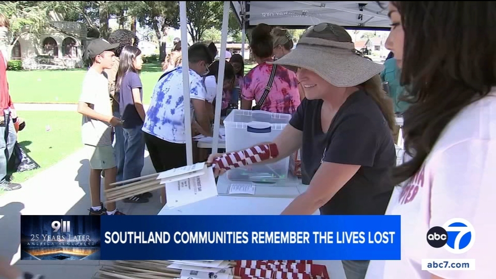 The SoCal events planned to mark anniversary of 9/11 attacks