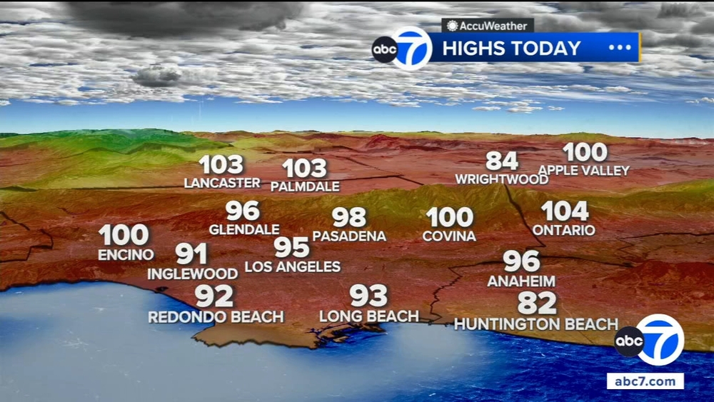 Hot, humid conditions persist Thursday in SoCal