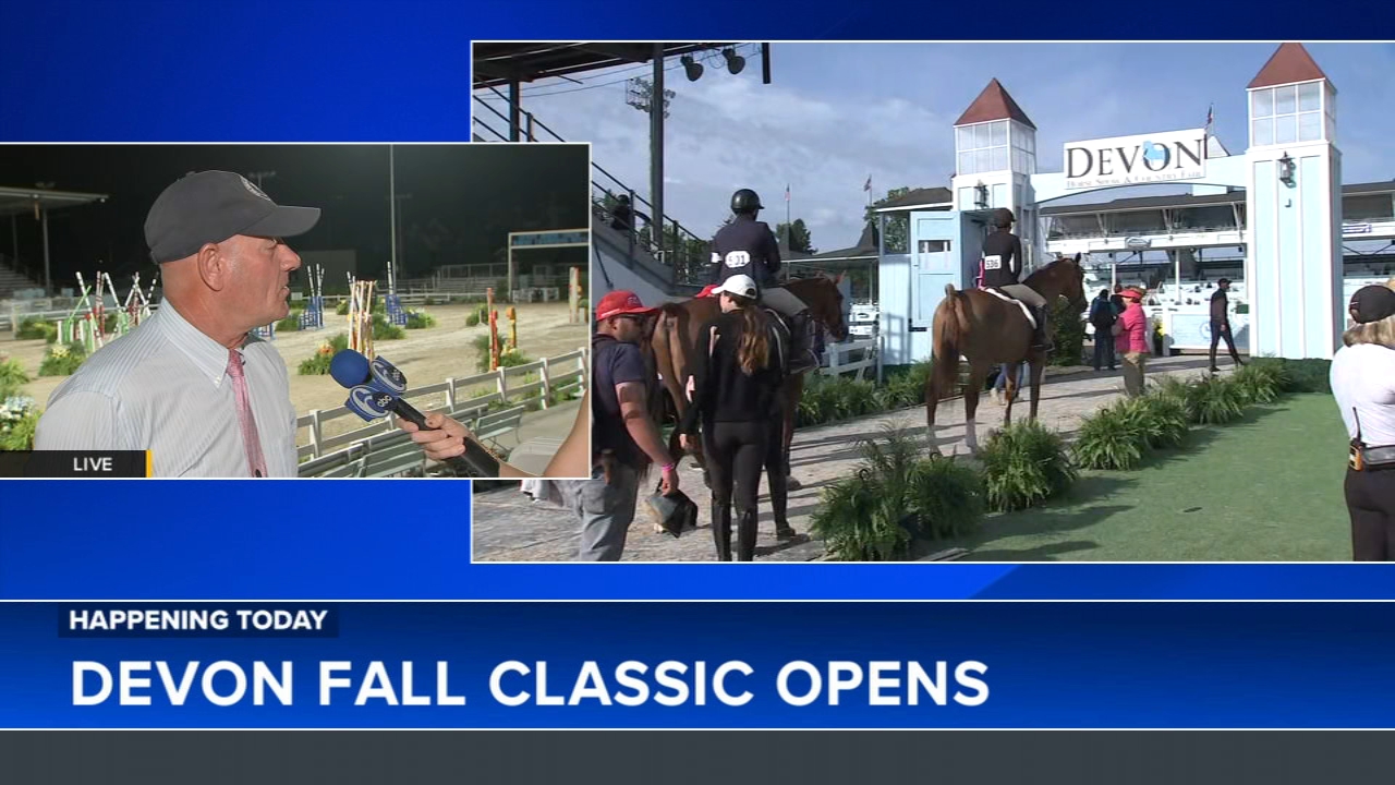 The Devon Fall Classic started Thursday at the Devon Horse Show grounds