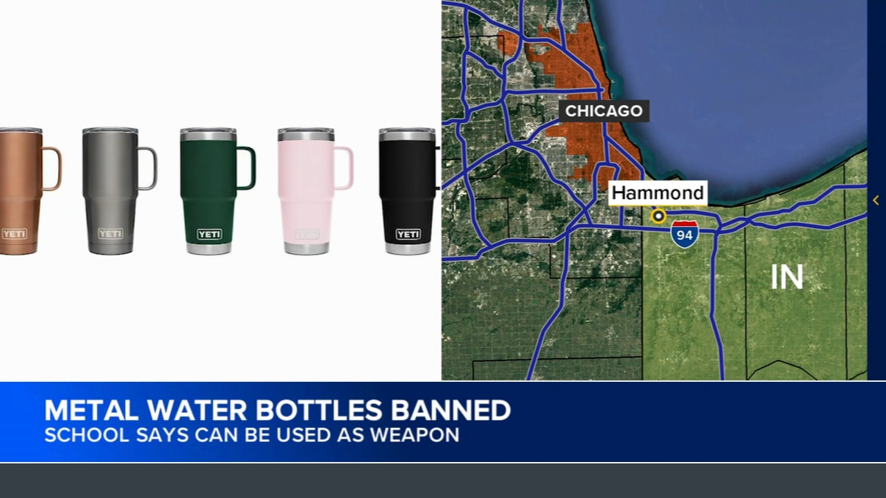 School bans metal water bottles, says could be used as weapons