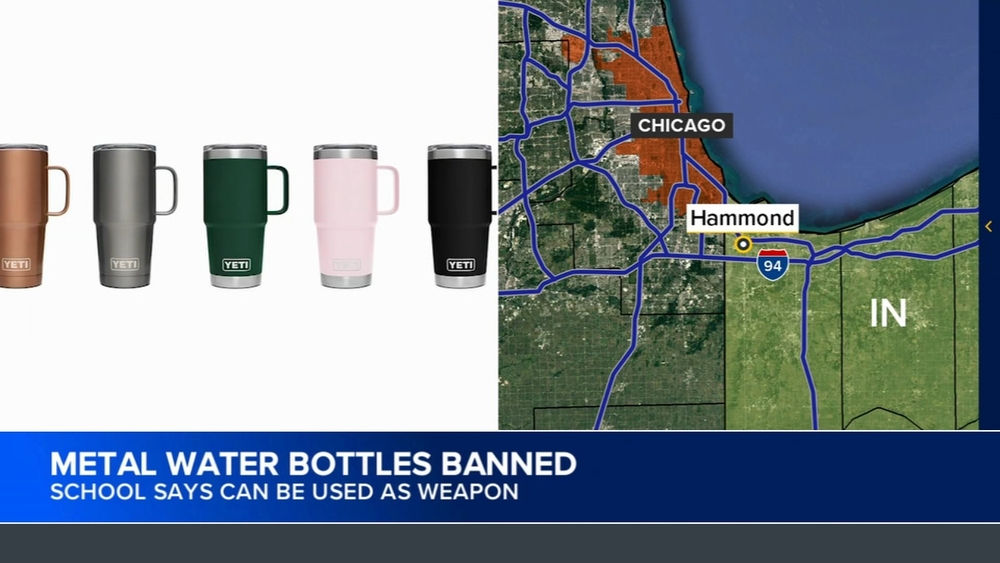 School bans metal water bottles, says could be used as weapons
