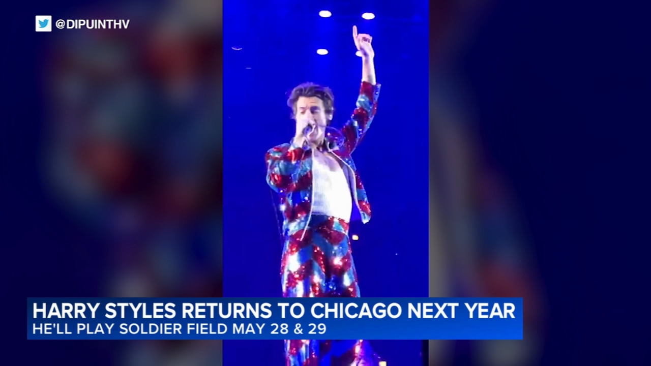 Harry Styles announces 2027 Chicago concert dates