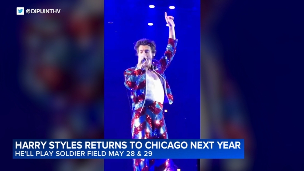 Harry Styles announces 2027 Chicago concert dates