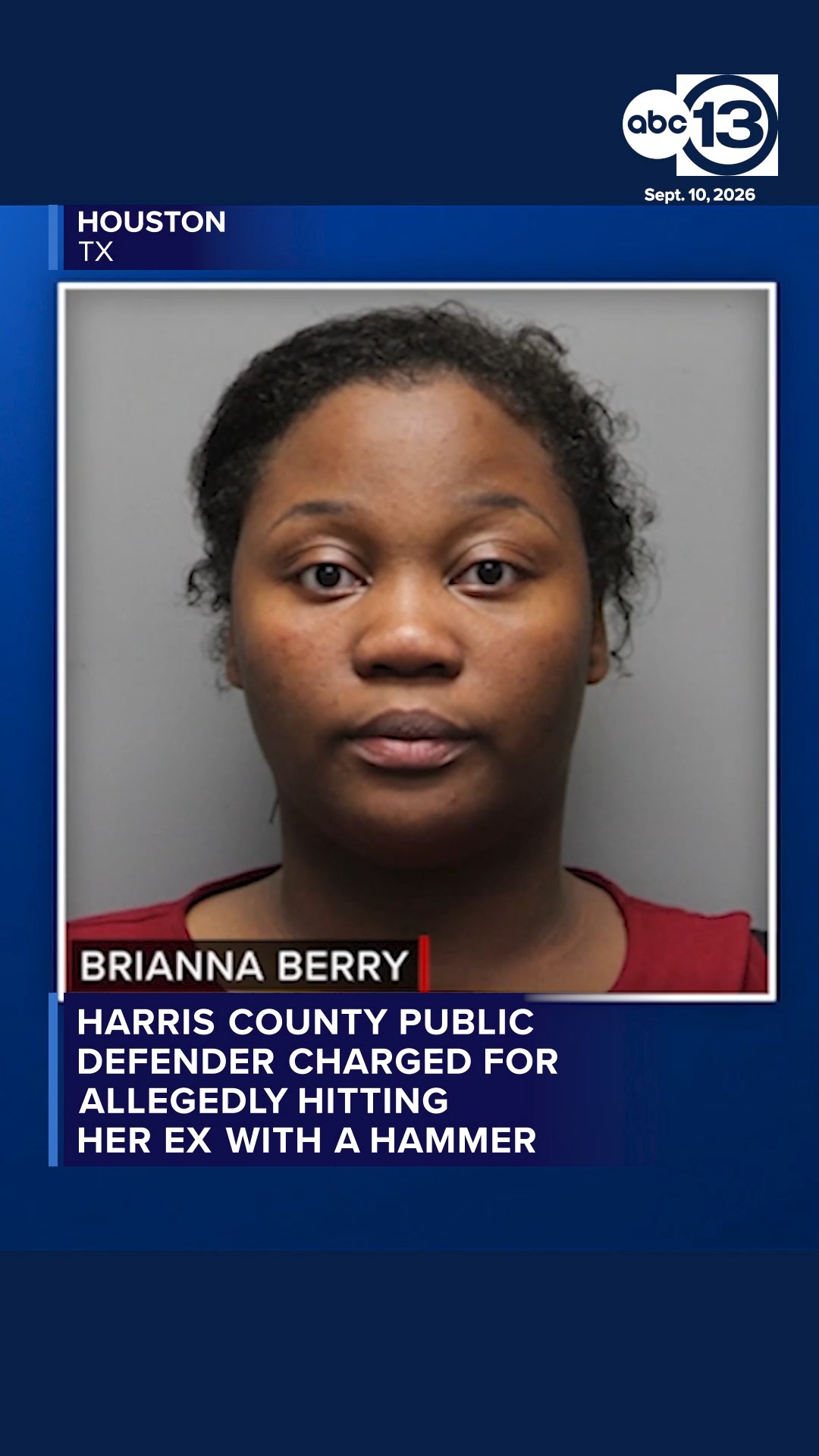 Public defender arrested for allegedly biting & hitting ex with hammer